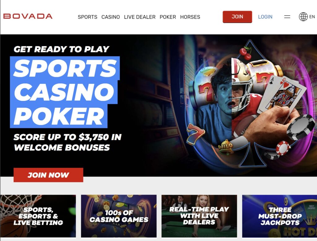 Bovada: Casino, Poker, Sports Betting