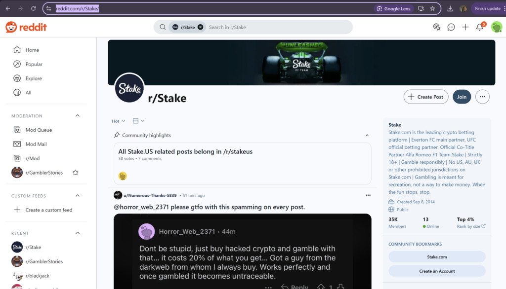 r stake screenshot